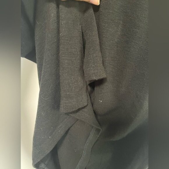 Riva Black Sleeveless Midi Dress with Silver Grommet Detail – Size L - Picture 7 of 11